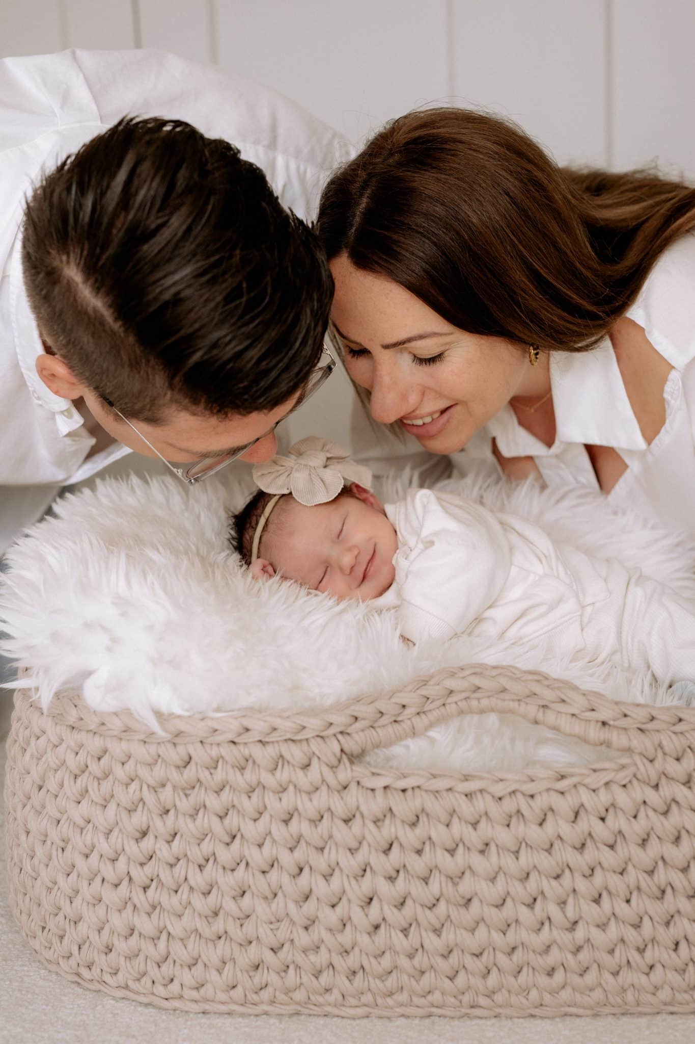 Familie Schwangerschaft zu Hause